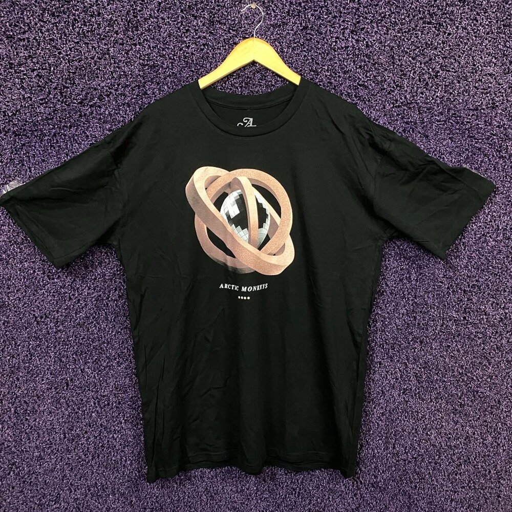 Arctic Monkeys Distorted Mirrorball North American Tour Tshirt size 2XL